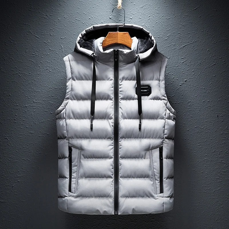 Alessandro™ - Gilet invernale con cappuccio