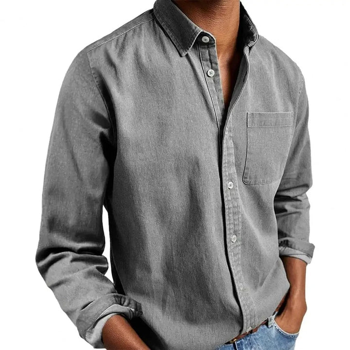 Luigi™ - Camicia Casual a Maniche Lunghe da Gentiluomo