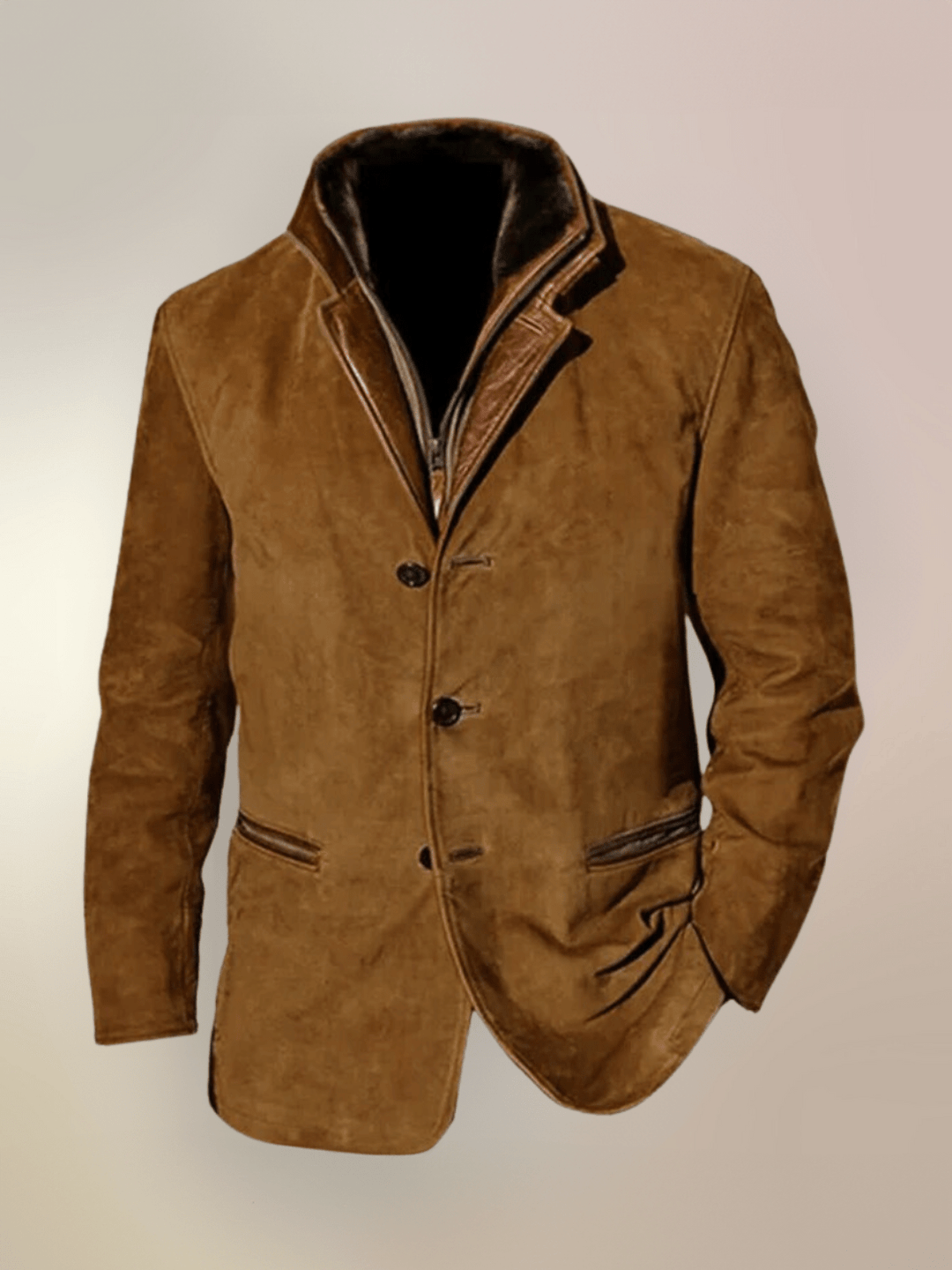 Tommaso™ - Giacca in pelle vintage